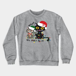 Troubling pair at Christmas Crewneck Sweatshirt